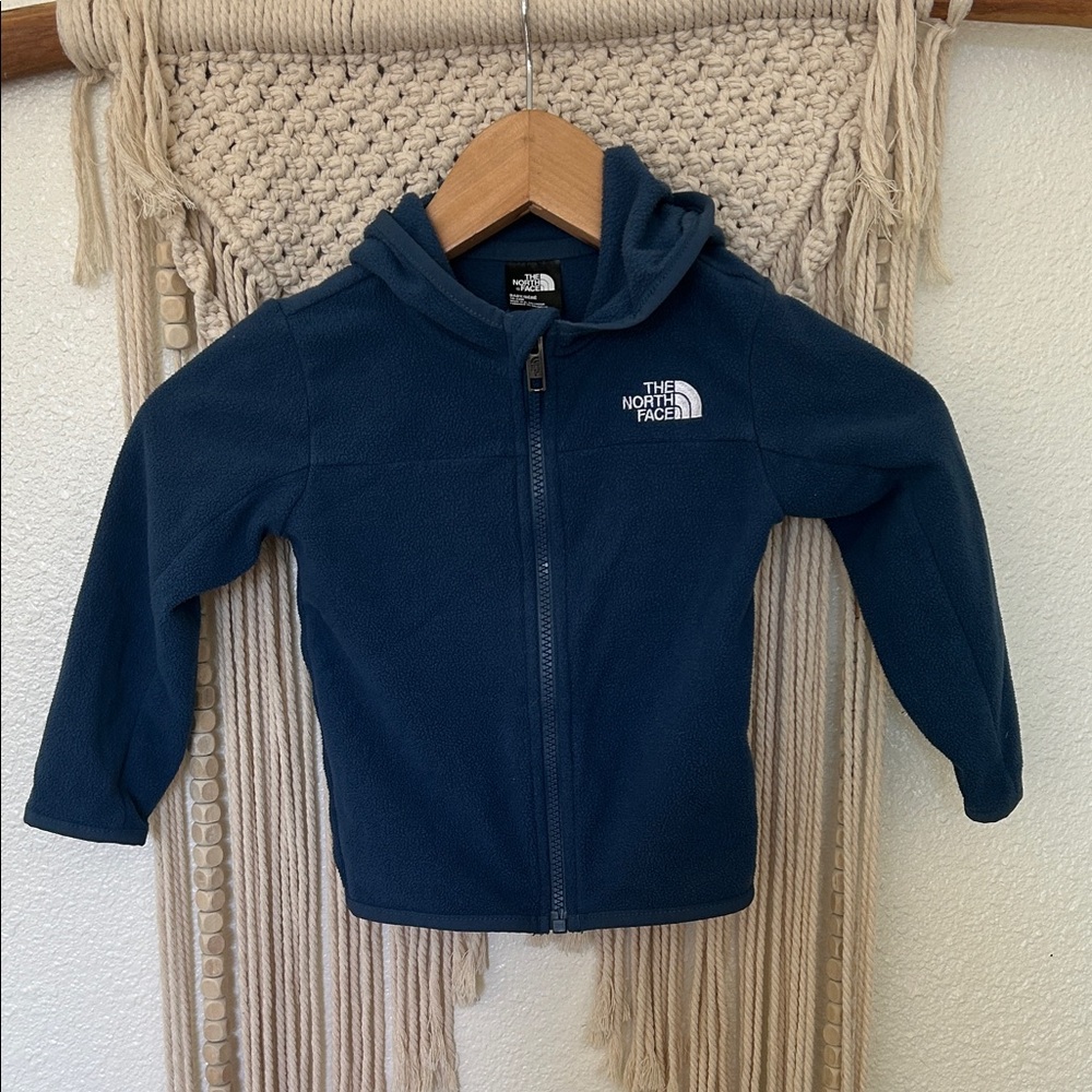 The North Face Kids Navy Full-Zip Hoodie